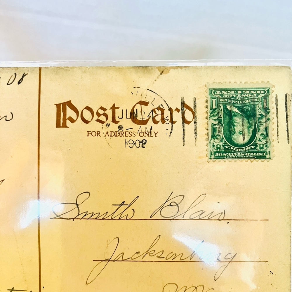 Vintage Early 1900’s Post Cards Lot(3) Posted  1 Cent Read Minor Marks - Picture 9 of 9